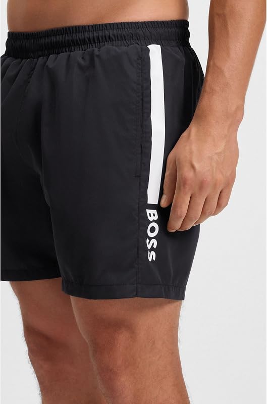 Hommes Dolphin Short de Bain à Logo et Rayure