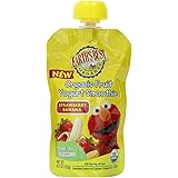 Earth's Best Organic Fruit Yogurt Smoothie, Strawberry Banana, 4.2 Ounce (Pack of 12)