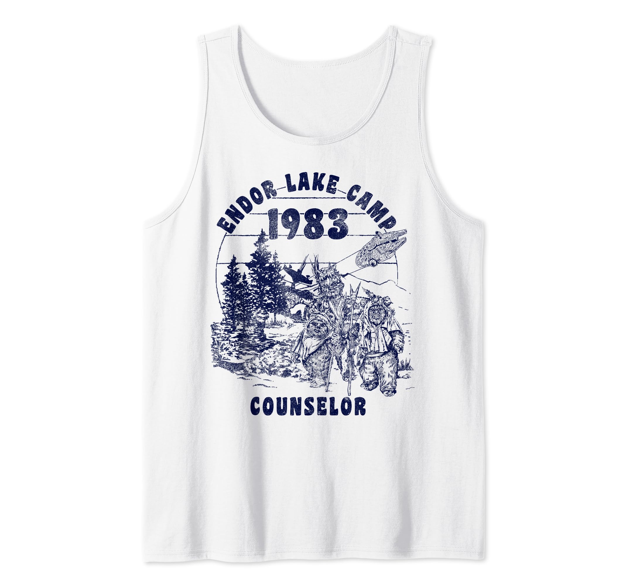 Star Wars Endor Camper Tank Top
