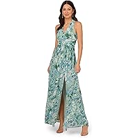 Amazon.com: Alex Evenings Women's Sleeveless Printed Chiffon Midi  Spring/Summer Mother of the Bride Dress with Jacket & High-Low Hemline,  Ivory and Blue Multi, 4 : Clothing, Shoes & Jewelry