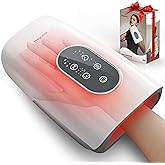 Heycool Upgrade Hand Massager for Arthritis and Carpal Tunnel Relief, Cordless Wrist Hand Massager with Heat and Compression, Gifts for Women, White
