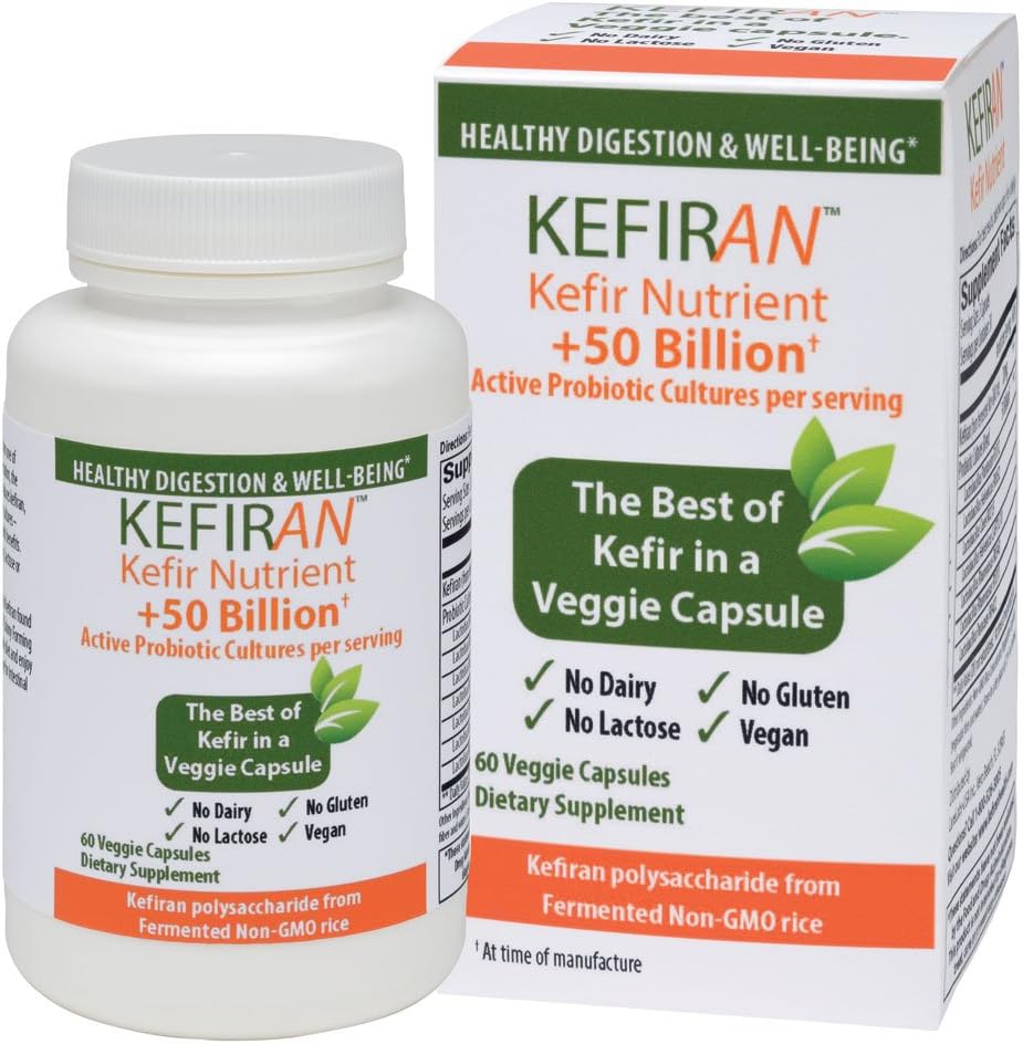 Lane Innovative Kefiran, Kefir Nutrient + 50 Billion