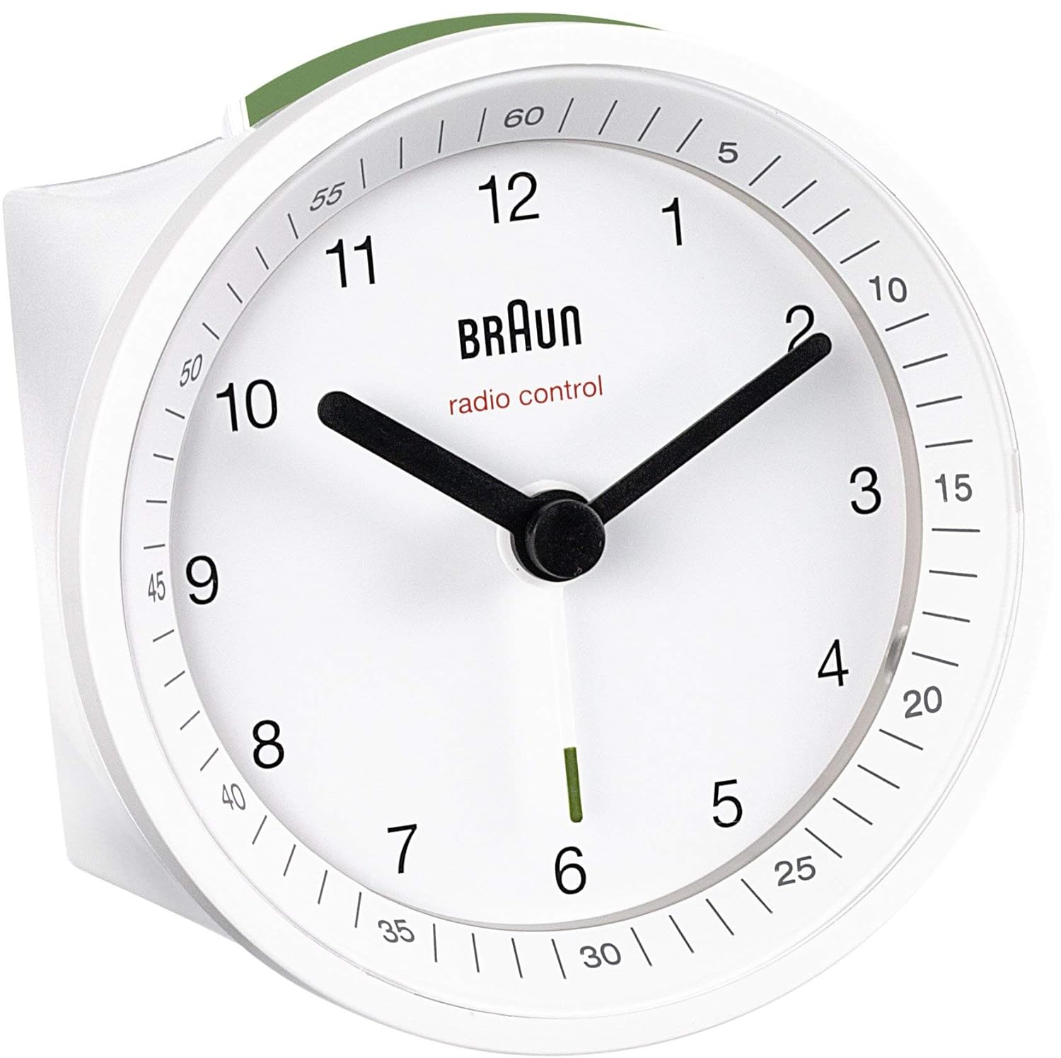 Braun Classic Radio Controlled Analogue Alarm Clock for Central