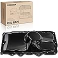 A-Premium Lower Engine Oil Pan Sump with Drain Plug Compatible with Ford Explorer 1997-2010, Mustang 2005-2010, Ranger 2001-2011, Mercury Mountaineer 1998-2010, 4.0L, Replaces 1F8210400, 1L2E6675FB