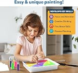 Skillmatics Marbling Magic Paint Kit for Kids Marbling Art Craft Set view 5