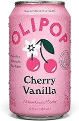 Olipop, Tonic Sparkling Cherry Vanilla, 12 Fl Oz