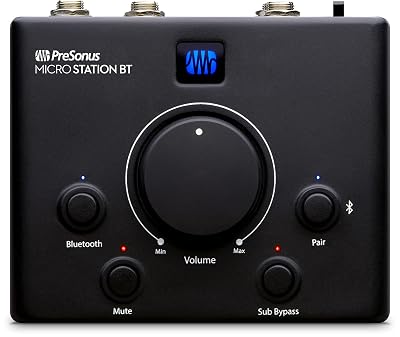 PreSonus MicroStation BT 2.1 Monitor Controller with Bluetooth Connectivity