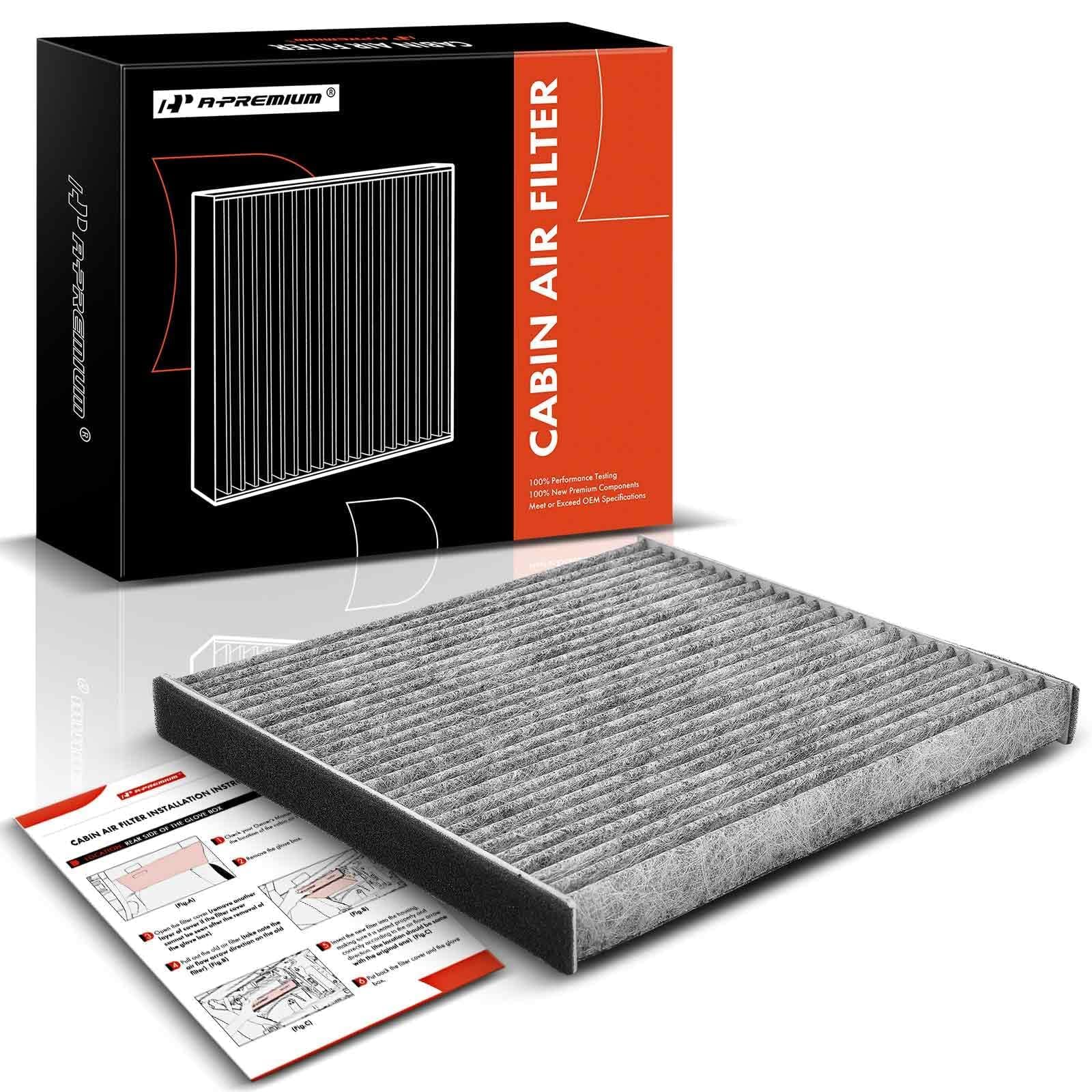 Photo 1 of A-Premium Cabin Air Filter with Activated Carbon Compatible with Lexus GS300, GS400, 1998 1999 2000, Replace# 8713930010, 87139YZZ04