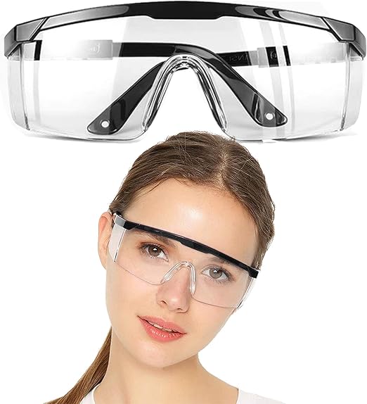 Safety Glasses, Locsee Clear Lens Safety Goggles for Welder