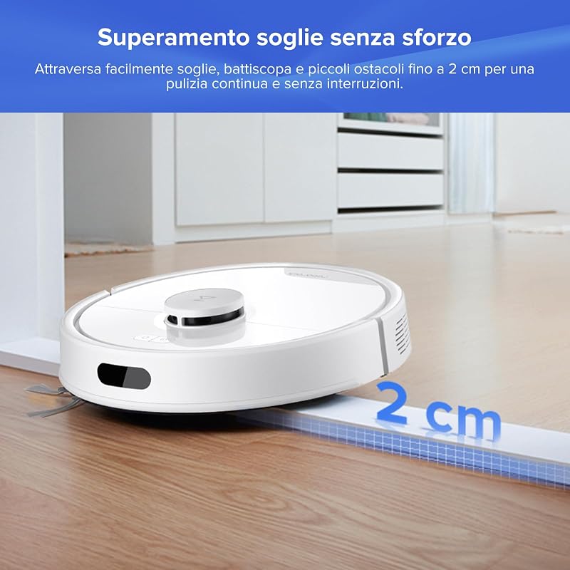 Q7 L5+ Set Robot Aspirapolvere con Stazione Svuotamento Automatico