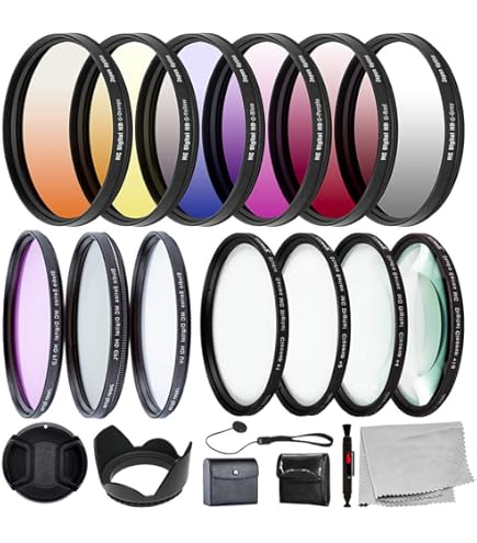 Amazon.com : Filters Compatible with Kodak PIXPRO AZ528 (3 pcs. UV