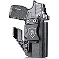 WARRIORLAND Kydex Holster Fits Sig P365XL, IWB Concealed Carry Holster with Optics Cut, Inside Waistband Carry, Adjustable Posi-Click Retention & Cant, Right Hand/Left Hand/Claw Options