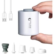 Kit 2 Mini Pompes FLEXTAILGEAR Tiny Pump – Rechargeables 1300 MAh, 0,1 Kg, Pour Gonfler/dégonfler Matelas Et Flotteurs