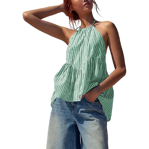 Lnzymon Women´s Summer Sexy Faux Feather Camisole Vest Strapless