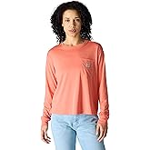 Carhartt Womens Tencel Fiber Series Loose Fit Long-Sleeve Pocket T-Shirt