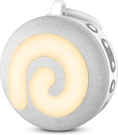 Dreamegg D11 White Noise Machine Night Light Portable Baby Sleep Aid
