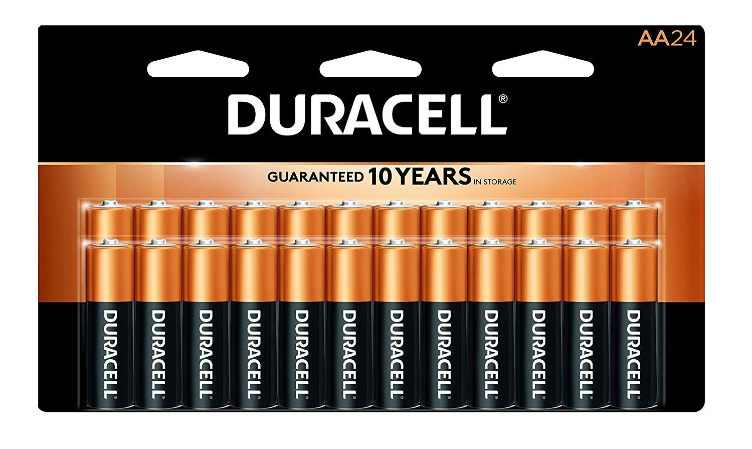 Duracell Plus Power - non-rechargeable batteries (Alkaline, Cylindrical, AA, Black, Copper)