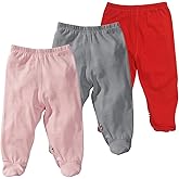 Babysoy Baby Essential 3-Piece Footie Pants Set