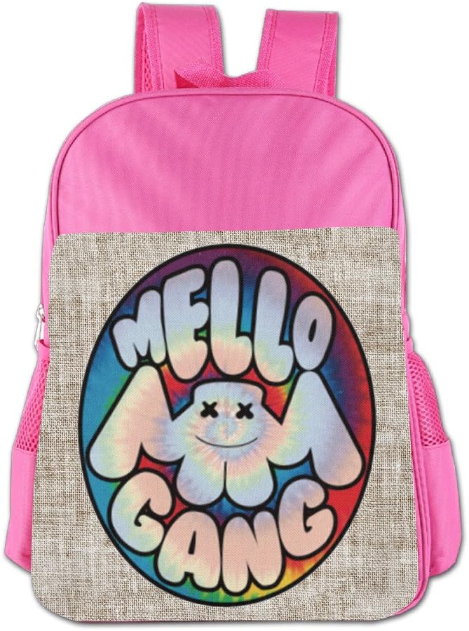 4-16 Years Kids Mello Gang Tie Dye Backpack School Bag (2 Colors)