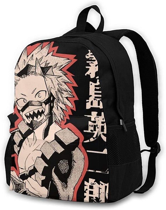 Kirishima Eijiro My Hero Academia Anime Adult Backpack Basics Rucksack Leichter Rucksack