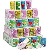 HAIFOTRVA 20 Pcs Bible Tissues Travel Size Bulk,3 Ply Mini Pocket Tissues Travel Packs Bulk with Bible Verse 200 Sheet Small Individual Christian Tissue for Church,Homeless Gifts,Wedding(Mixed Color)