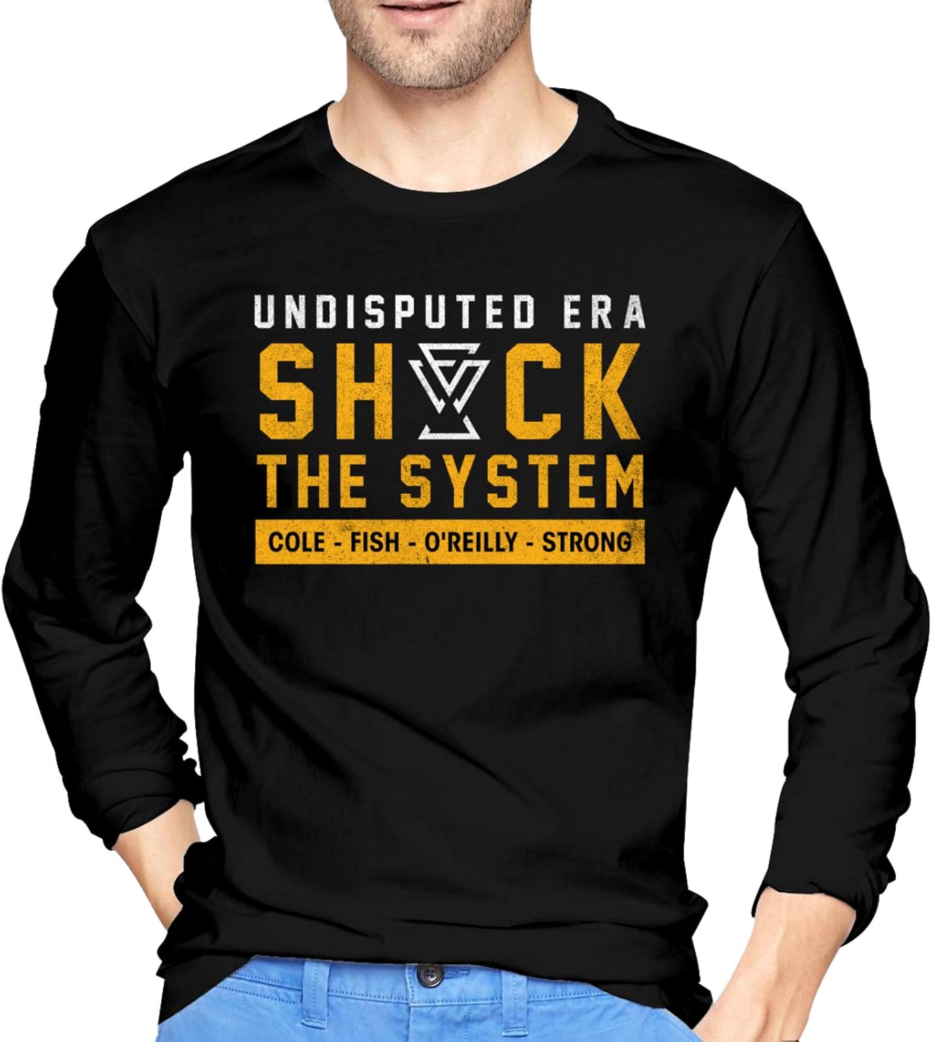 EUBCS The Undisputed Era Men Round Neck Pullover Comfortable Autumn