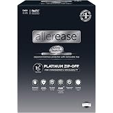 AllerEase Platinum Zip-Off Top Waterproof Mattress Protector Twin | Allergy protection; removable zip-off top for easy washing; temperature balancing; plush comfort; hot-water washable