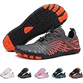Barezoey 2026 New Barefoot Shoes for Women Mens,Hiking Barefoot Shoes Womens Footwear,Comfortable & Non-Slip Barefoot Vitality Shoe Women's Athletic Footwear,Wide Toe Box Water Shoe for Women Men