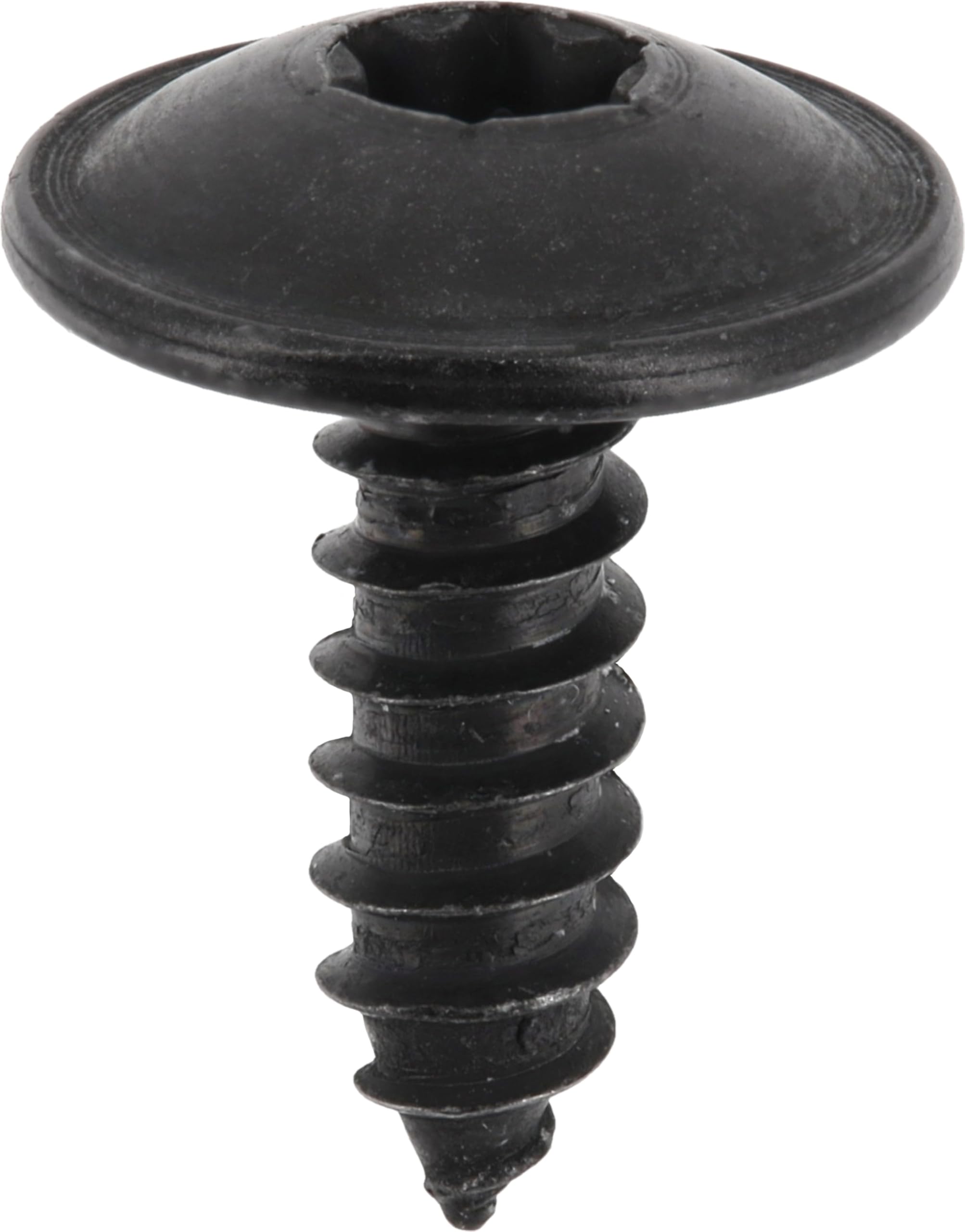 RLX Interior Wide Head Sheet Metal Screws Torx Drive 4.2 mm x 13 mm, Black Zinc Pack of 20