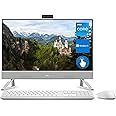 Dell Inspiron 5410 All-in-One Desktop, 23.8'' FHD IPS Touchscreen, 12th Gen Intel Core i5-1235U, 12GB RAM, 256GB SSD + 1TB HDD, HDMI, RJ-45, 1080p, Wireless KB&Mouse, Wi-Fi 6, Windows 11 Home, White
