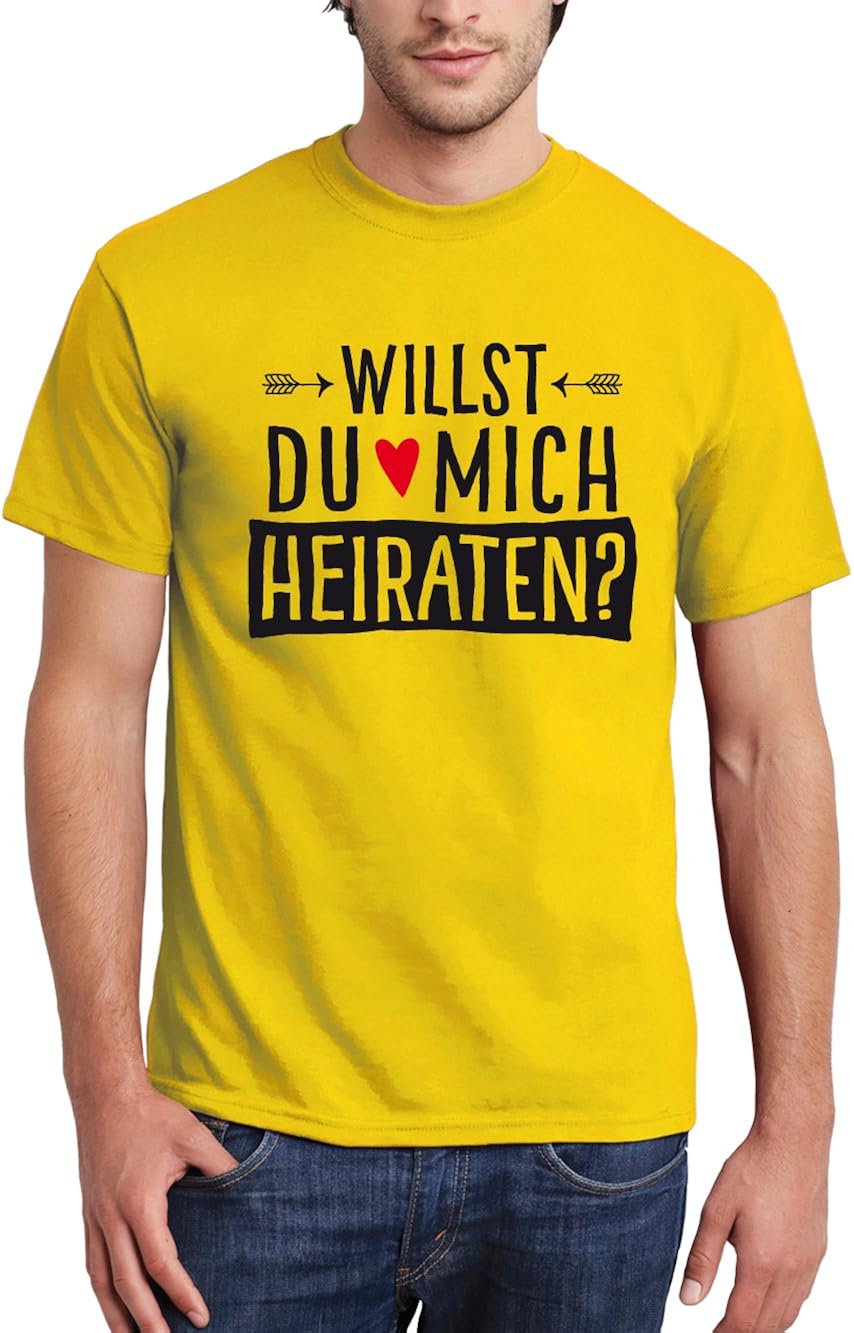 Willst Du Mich Heiraten T Shirt