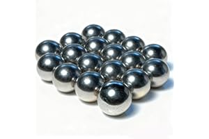 Alien Play 61 Caliber Aluminum Balls for Self Defense and Target Practice, 5.2 Grams .61 Cal Alu Balls Compatible with Byrna CL Compact Only