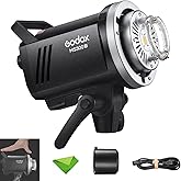 Godox MS300V 300W Studio Flash 5800±200�� 0.1~1.8S Recycle Time with LED Modeling Lamp LED Light Strobe Flash Monolight for St