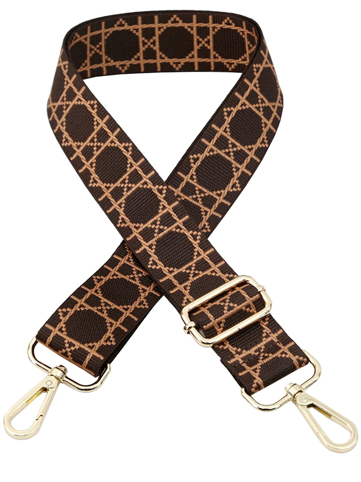 Adjustable Wide Shoulder Strap Replacement Belt Crossbody Canvas Bag Handbag