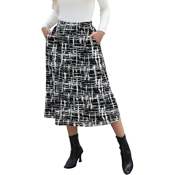 Amazon.com: Y2k Plaid Maxi Skirts for Women Vintage Gingham