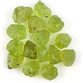 QNAVIC Raw Natural Gemstone Crystal Loose Gemstone, Chakra Healing Energy Rough Crystal, Birthstone for Jewelry Making Supplies, DIY Art & Crafts Gift, Wire Wrapping Stones