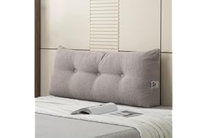 MTMR Headboard Pillow Dorm Wedge Pillow Headboard Twin XL Sleeping Long Backrest Pillow for Mattress Gap Filler Dorm Essentials for Guys