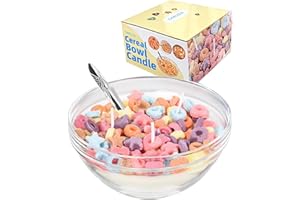 Taruzil Cereal Candle Bowl, Vanilla Candles Gifts for Women, Scented Candles Unique Gifts for Women Girl Friend Soy Wax Candles for Home Scented for Christmas, Birthday, Halloween,Valentine's Day