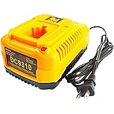 Anopiw DC9310 Replace DEWALT 18V Battery Charger DC9310 DC 9320 DC 9319 DW9226 DW9118 DW9116 to Charge Dewalt NiCad NiMh Battery DC9096 DC9098 DC9099 DW9099 DE9503