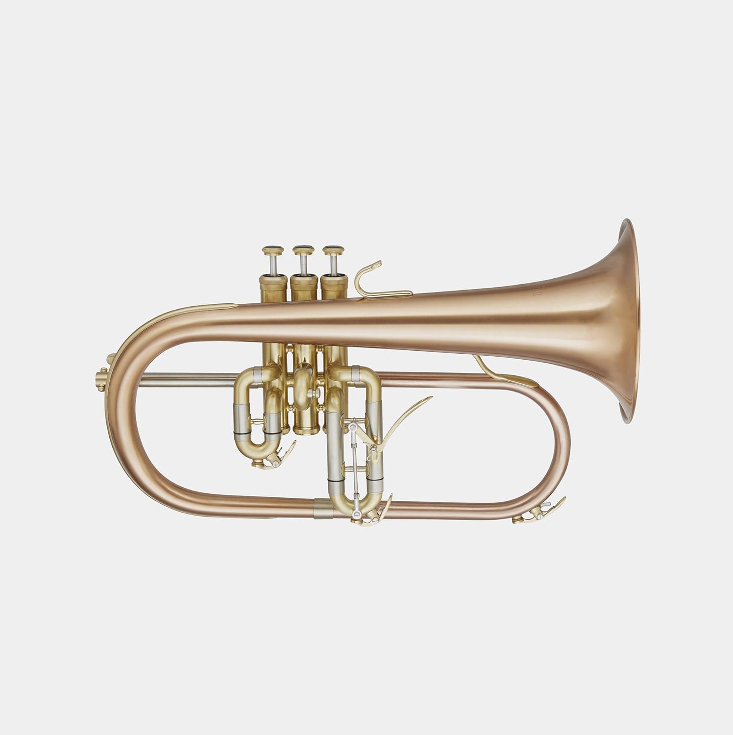 Blessing BFH-1541RT Professional Flugelhorn, Lacquered Brass with 1-Piece Red Copper Bell: Musical Instruments