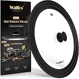 Walfos Universal Lid 16/18/20cm Tempered Glass with Silicone Rim
