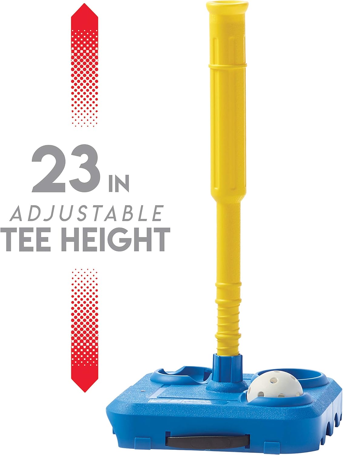 Franklin Sports MLB Kids Baseball Tee - Fold Away Baseball Tee with Carry Case: Toys & Games