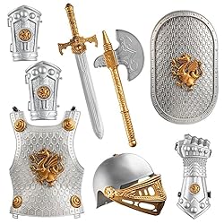 Dress Up America - Kids Knight Armor Costume Set