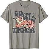 Retro Go Get'Em Tiger Easy Sport for Men and Women T-Shirt