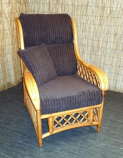 Zippy Uk New Replacement Cushion Covers For Cane Wicker And Rattan Conservatory And Garden Furniture Brown Jumbo Cord