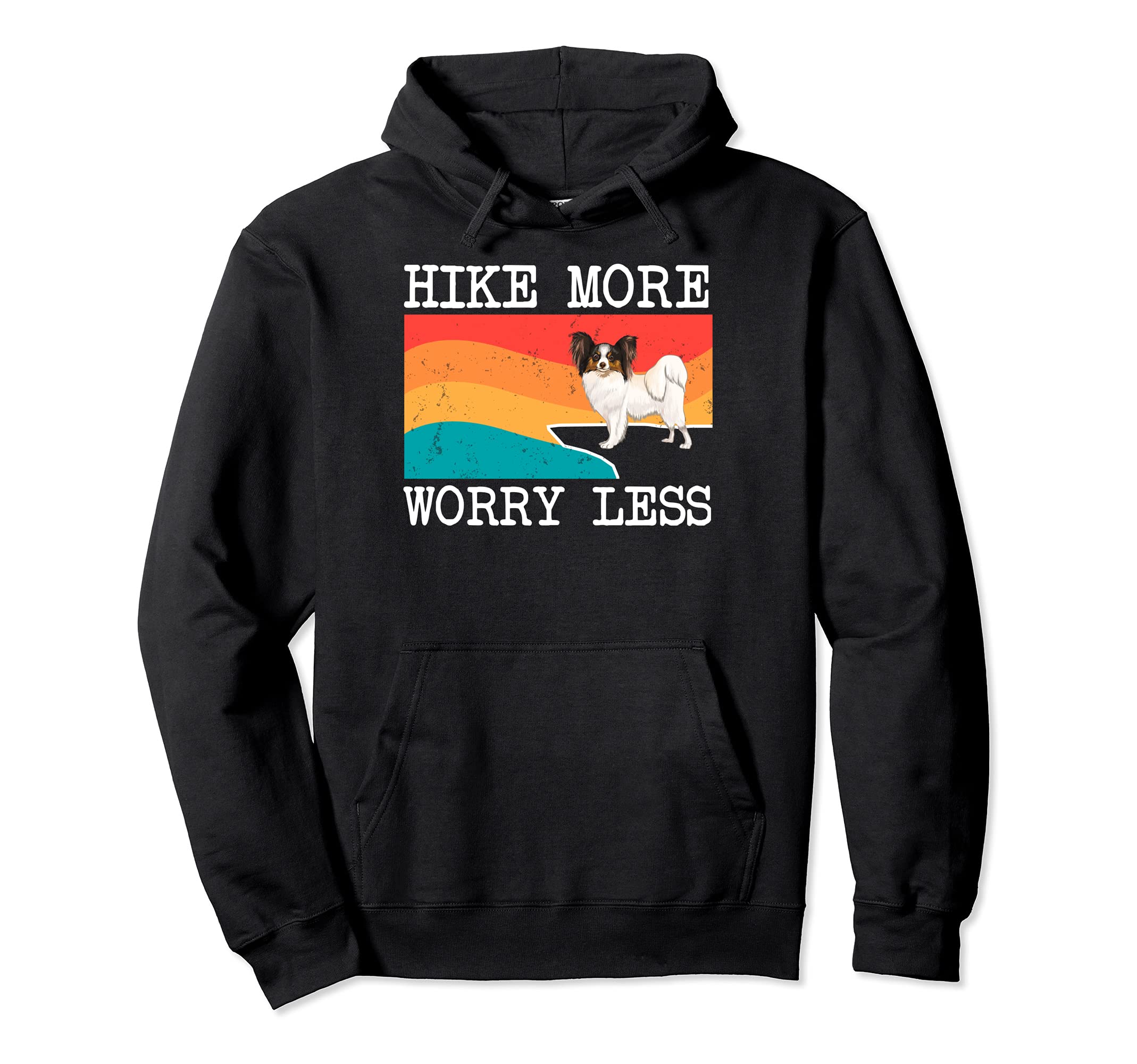 Hike More Worry Less Soft Coated Wheaten Terrier Dog Hiking Pullover Hoodie