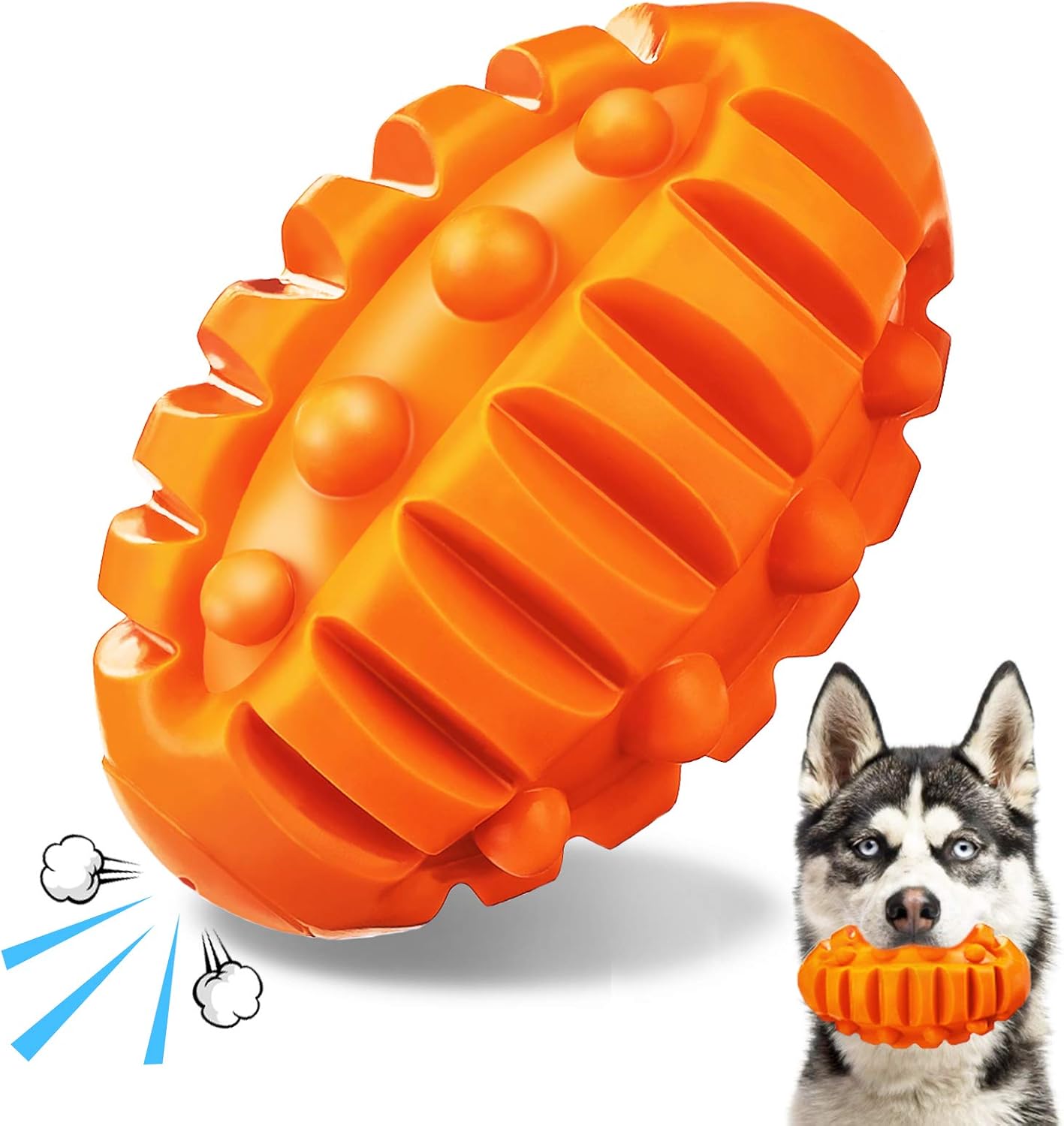 FOCUSPET Squeaky Dog Toys 