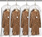 Taili Hanging Vacuum Storage Bags 4 Jumbo 135x70x38cm Wardrobe Organizer