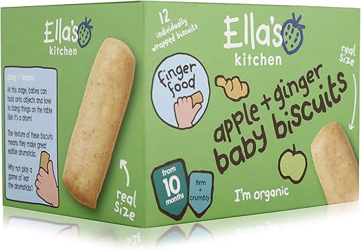 ella's kitchen apple and ginger biscuits