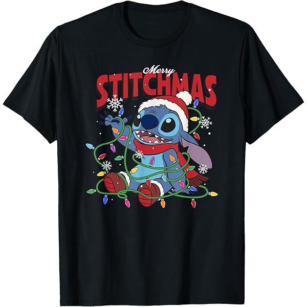 Amazon.com: Disney Lilo & Stitch Christmas Santa Hat Stitch
